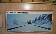 Bundesbahn Werbung