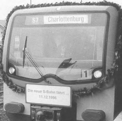 S-Bahn Frontansicht