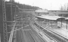 Bahnhof Eichkamp 1998 und 1984