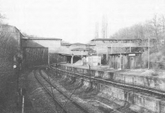 Bahnhof Eichkamp 1998 und 1984