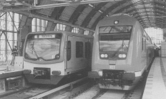 Regio und S-Bahnzug