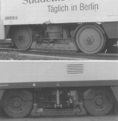 Achsen der Tatrabahn