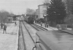 Blick auf den Bahnhof Dannenberg