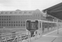 U-Bahn an der Station