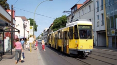 Tram in Adlershof