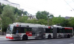 Ein O-Bus in Salzburg (Österreich)