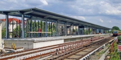 S-Bahnhof Adlershof Bau
