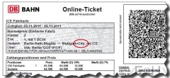 Online-Ticket