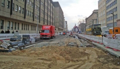 Baustelle in der Invalidenstraße