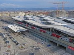 Wiener Hauptbahnhof von oben